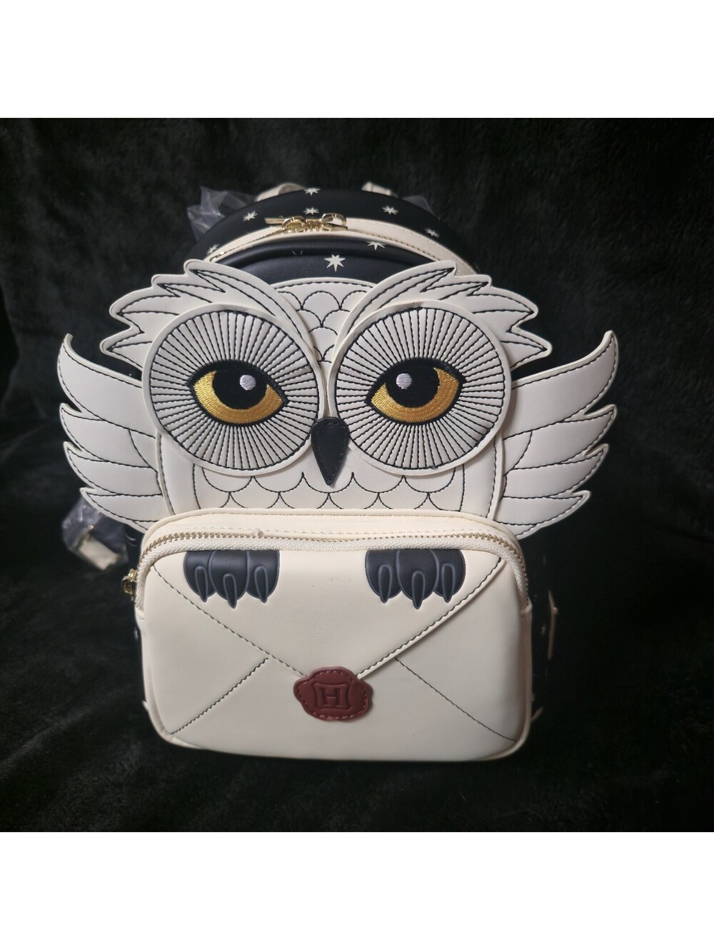 Loungefly Harry Potter Hedwig Howler Mini Backpack NWT